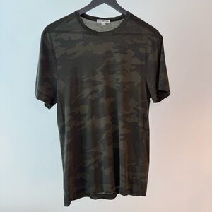 James Perse Camouflage Short Sleeve Tee
